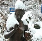 Sulamith Mädchen mit Schneemantel